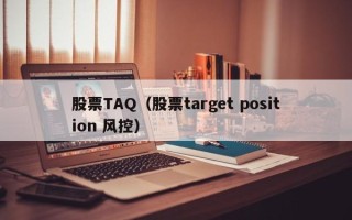 股票TAQ（股票target position 风控）