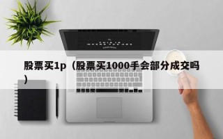 股票买1p（股票买1000手会部分成交吗）