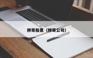 胖哥股票（胖哥公司）