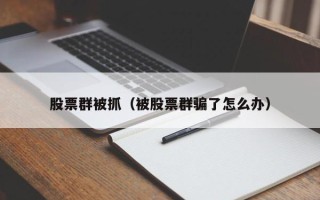 股票群被抓（被股票群骗了怎么办）