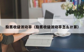 股票收益波动率（股票收益波动率怎么计算）