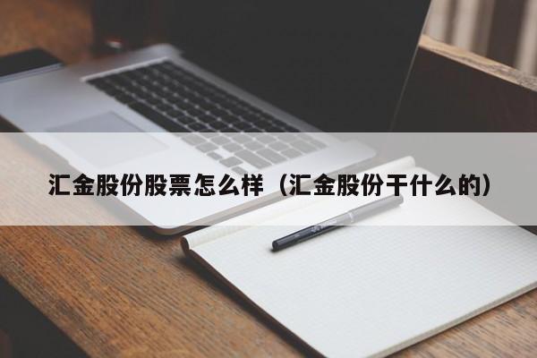 汇金股份股票怎么样（汇金股份干什么的）-第1张图片-股票学习网