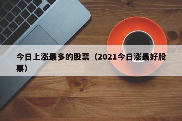 今日上涨最多的股票（2021今日涨最好股票）-第1张图片-股票学习网