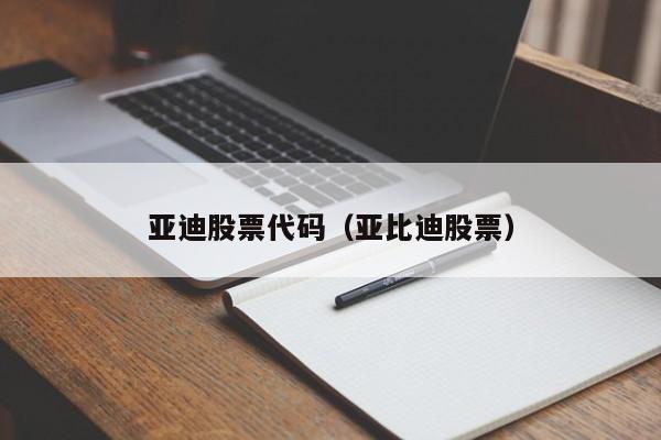 亚迪股票代码（亚比迪股票）-第1张图片-股票学习网