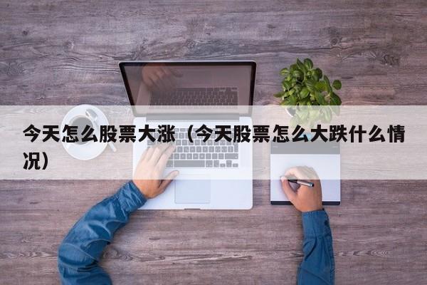 今天怎么股票大涨（今天股票怎么大跌什么情况）-第1张图片-股票学习网